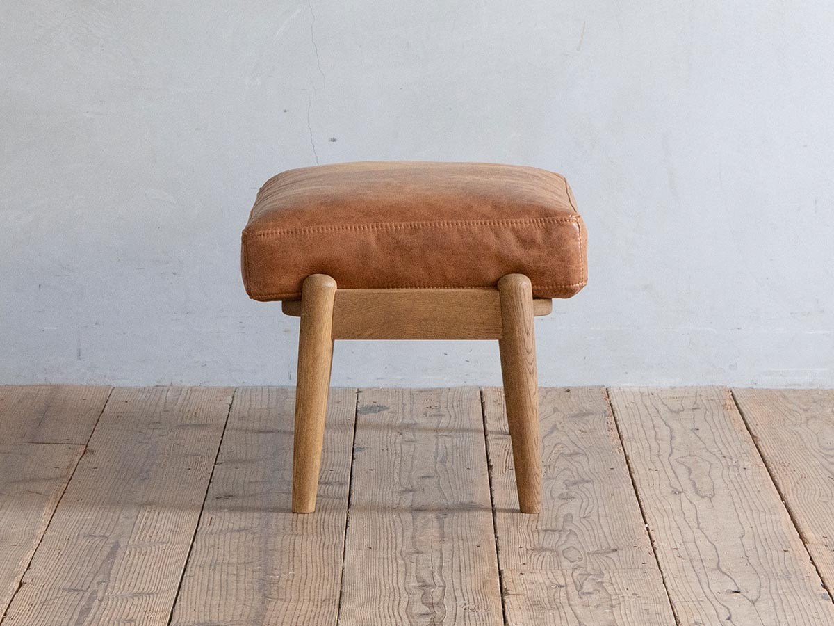 Easy Life ARNE SOFA STOOL / イージーライフ アルネソファ スツール フェザータイプ（レザーテックス） （ソファ > オットマン） 4