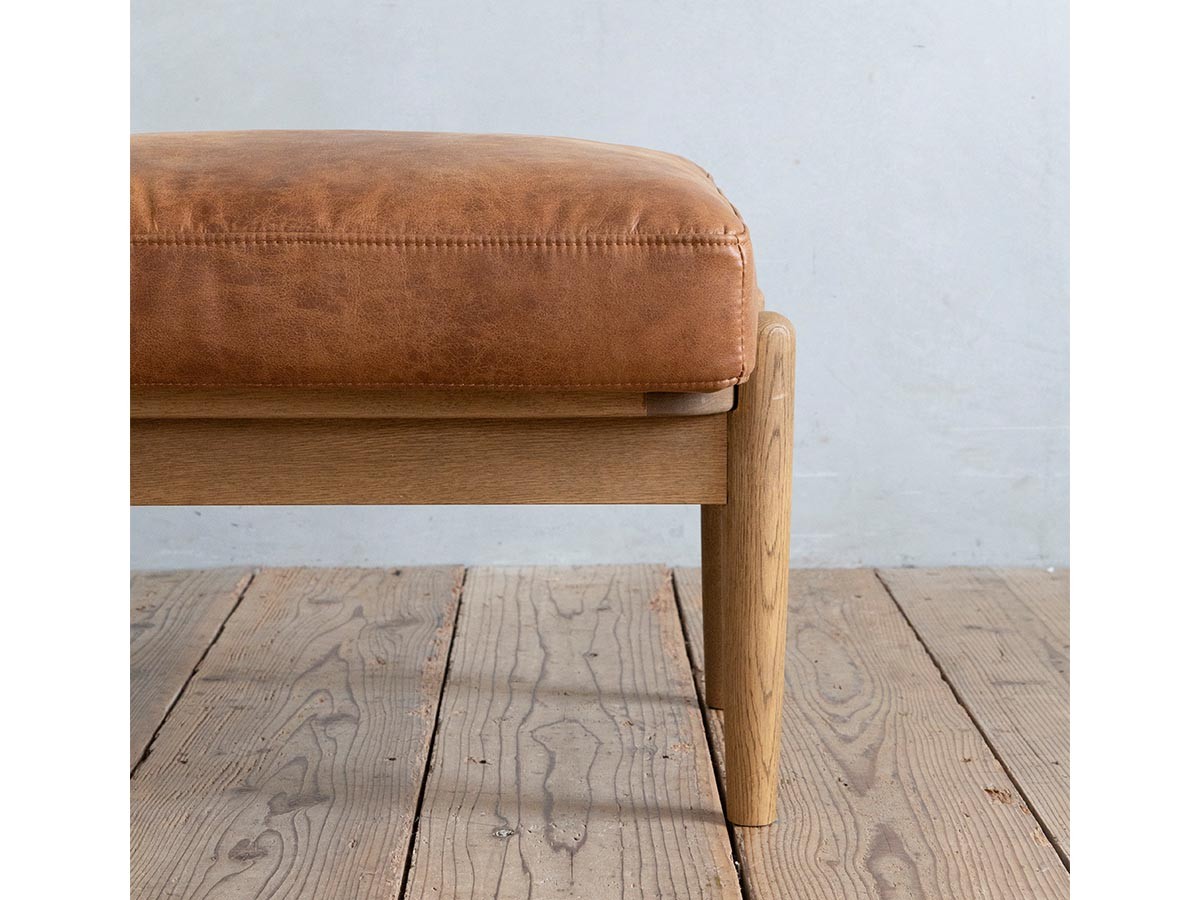 Easy Life ARNE SOFA STOOL / イージーライフ アルネソファ スツール フェザータイプ（レザーテックス） （ソファ > オットマン） 8