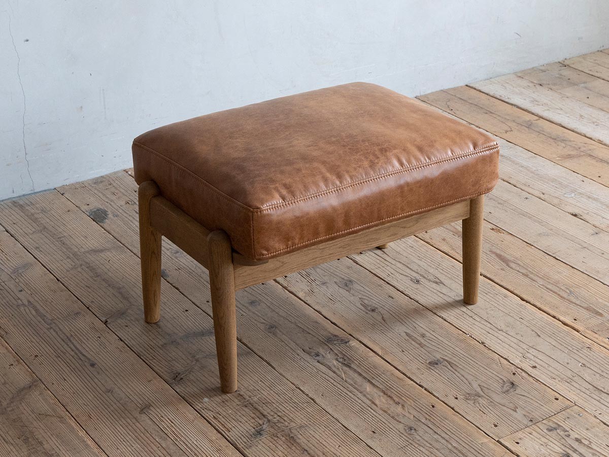 Easy Life ARNE SOFA STOOL / イージーライフ アルネソファ スツール フェザータイプ（レザーテックス） （ソファ > オットマン） 5