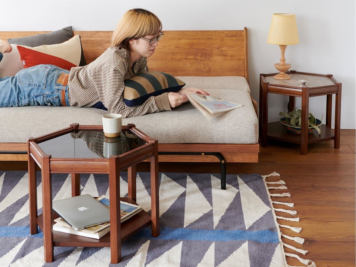 ACME Furniture BROOKS HEXAGON TABLE / アクメファニチャー ブルックス ヘキサゴンテーブル （テーブル > ローテーブル・リビングテーブル・座卓） 7