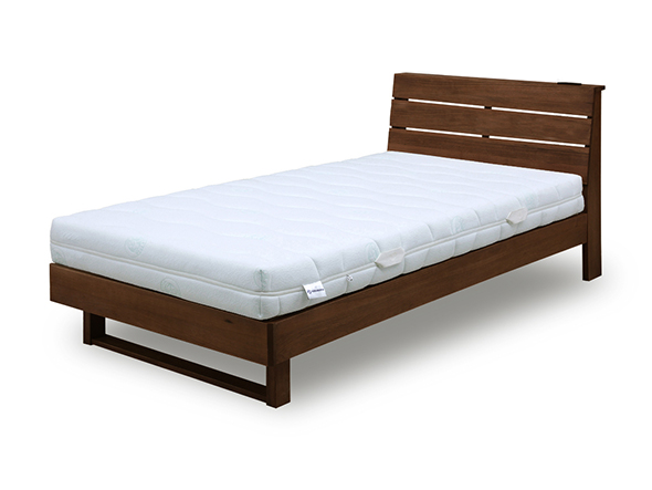Bed Frame / ベッドフレーム e22021（ウォールナット） （ベッド > シングルベッド） 2