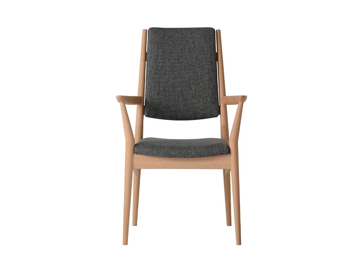 日進木工 GROW Back-upholstery Armchair / にっしんもっこう グロウ 背張アームチェア （チェア・椅子 > ダイニングチェア） 7