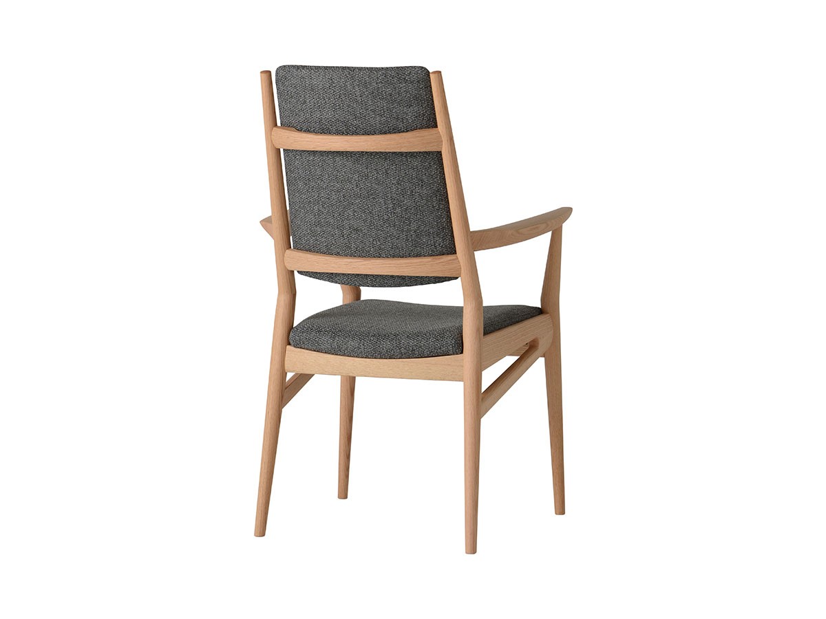 日進木工 GROW Back-upholstery Armchair / にっしんもっこう グロウ 背張アームチェア （チェア・椅子 > ダイニングチェア） 8