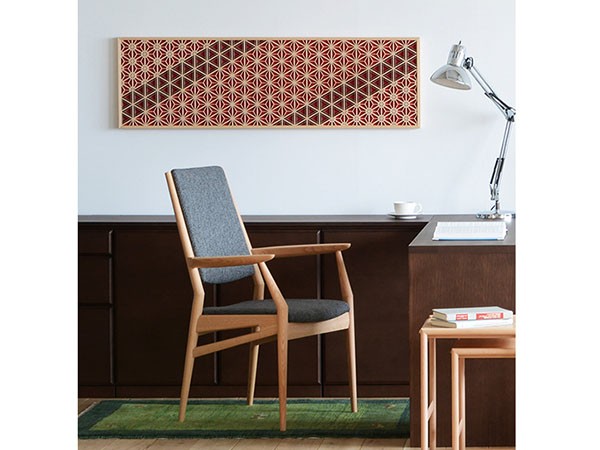 日進木工 GROW Back-upholstery Armchair / にっしんもっこう グロウ 背張アームチェア （チェア・椅子 > ダイニングチェア） 4