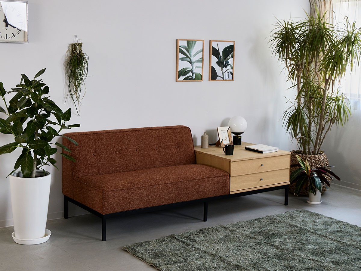 bond UNIX Sofa / ボンド ユニックス ソファ 幅130cm + サイドチェスト 幅75cm （ソファ > 二人掛けソファ） 4