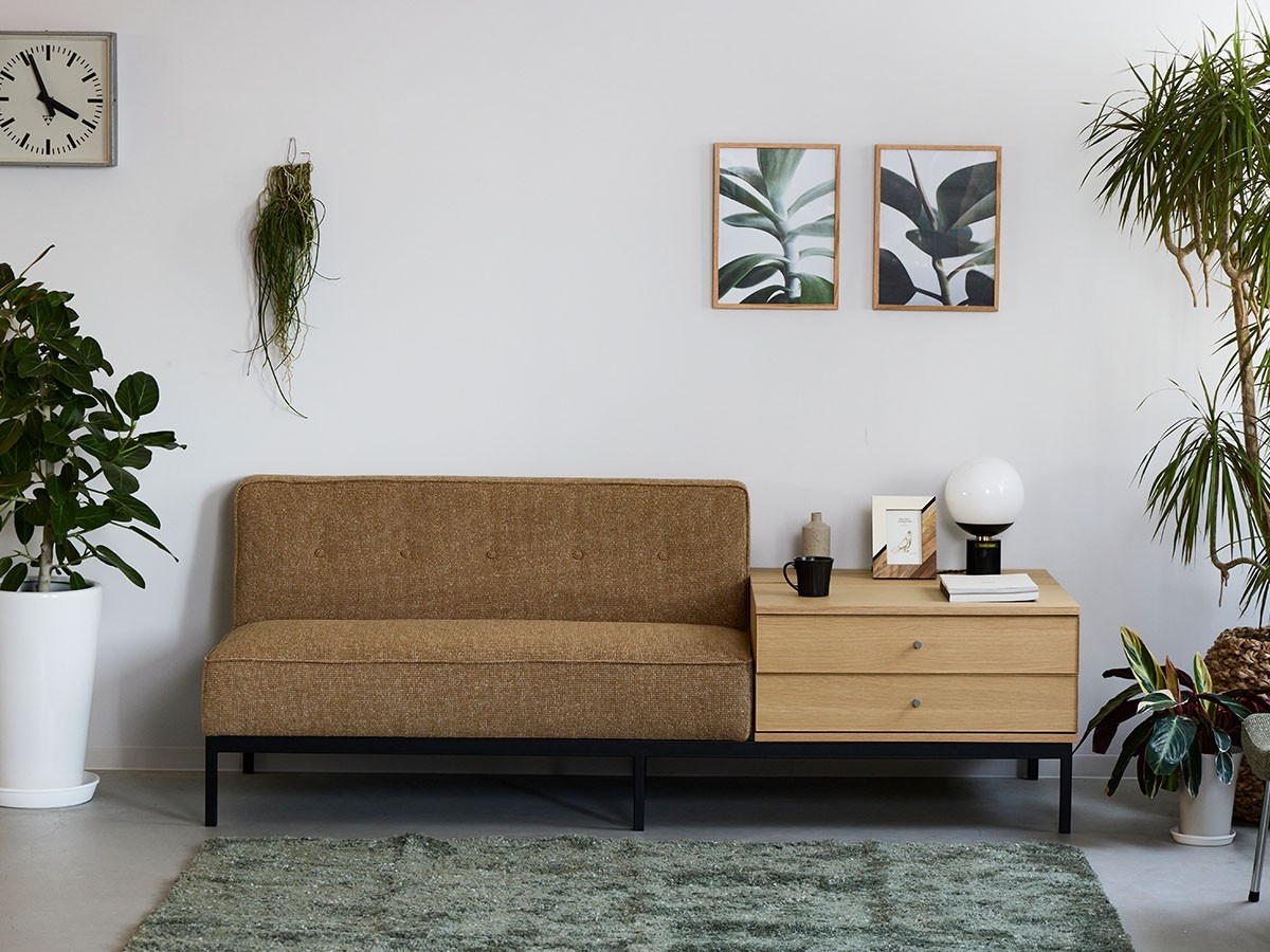 bond UNIX Sofa / ボンド ユニックス ソファ 幅130cm + サイドチェスト 幅75cm （ソファ > 二人掛けソファ） 6