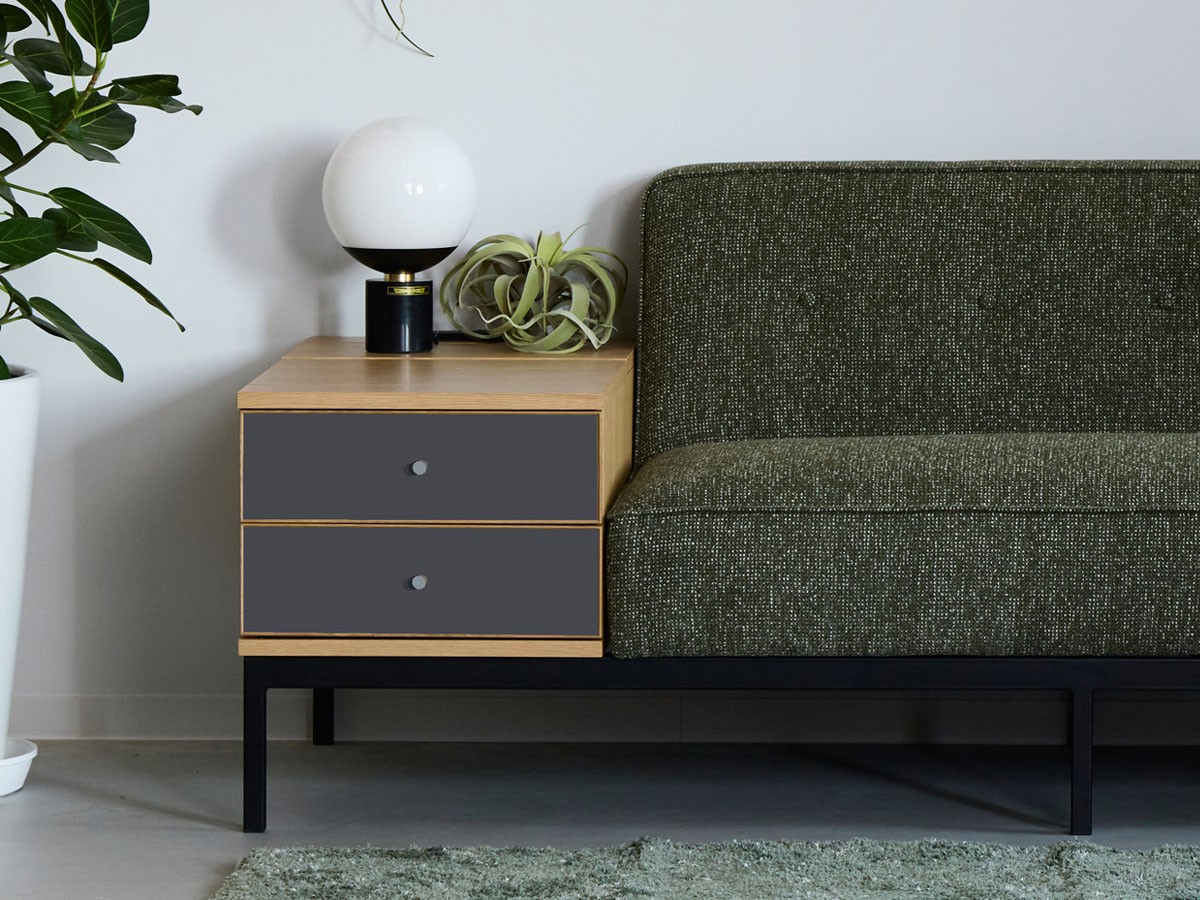 bond UNIX Sofa / ボンド ユニックス ソファ 幅130cm + サイドチェスト 幅75cm （ソファ > 二人掛けソファ） 8