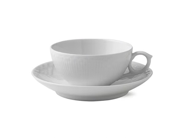 Royal Copenhagen White Fluted Half Lace
Tea Cup & Saucer / ロイヤル コペンハーゲン ホワイトフルーテッド ハーフレース ティーカップ & ソーサー （食器・テーブルウェア > コーヒーカップ・ティーカップ） 1