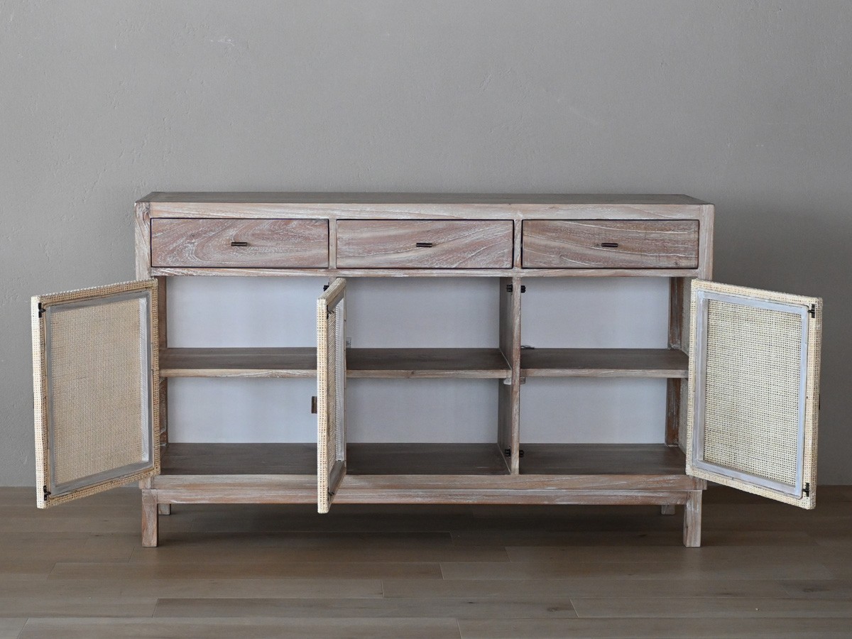 KAJA LaMer Rattan Cabinet / カジャ ラメール ラタンキャビネット 幅140cm （収納家具 > キャビネット） 6