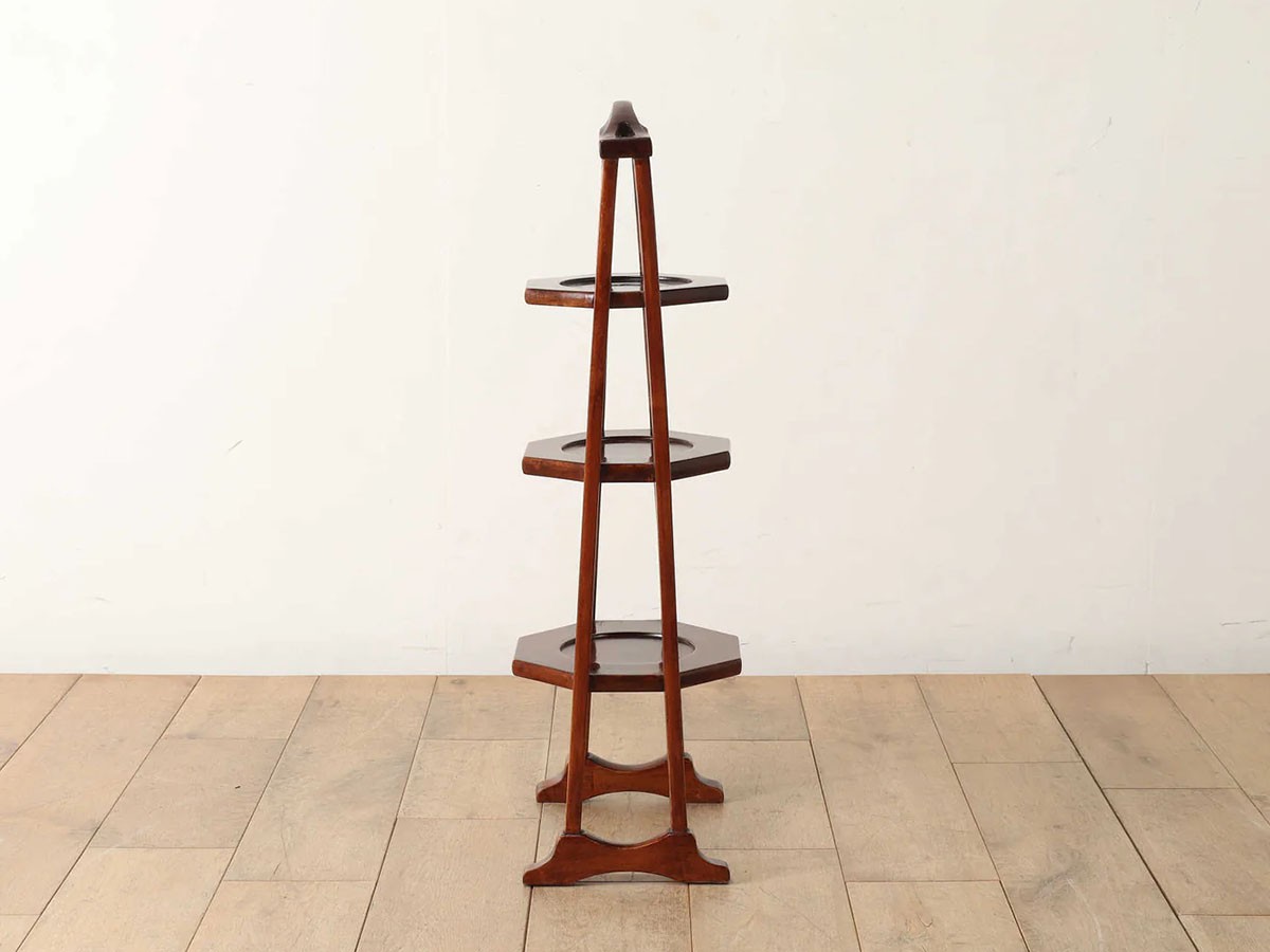 Lloyd's Antiques Real Antique
Cake Stand / ロイズ・アンティークス 英国アンティーク家具
ケーキスタンド IZ009050 （収納家具 > ラック・シェルフ） 3