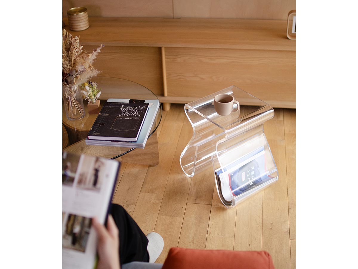 Umbra Magino Stool & Magazine Rack / アンブラ マジノ スツール & マガジンラック （チェア・椅子 > スツール） 11