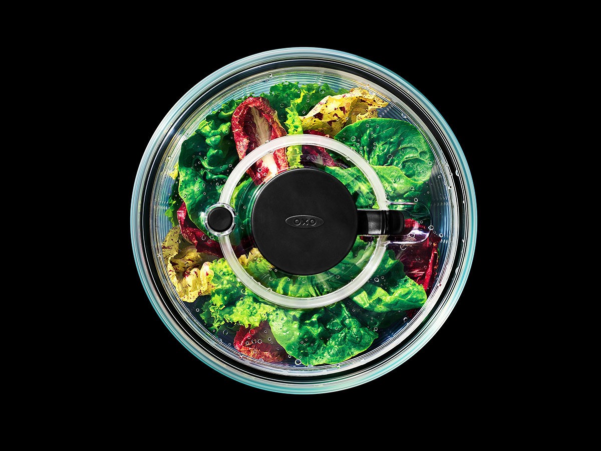 OXO Glass Salad Spinner / オクソー サラダスピナー ガラス （キッチン家電・キッチン用品 > キッチン雑貨・キッチンツール） 10