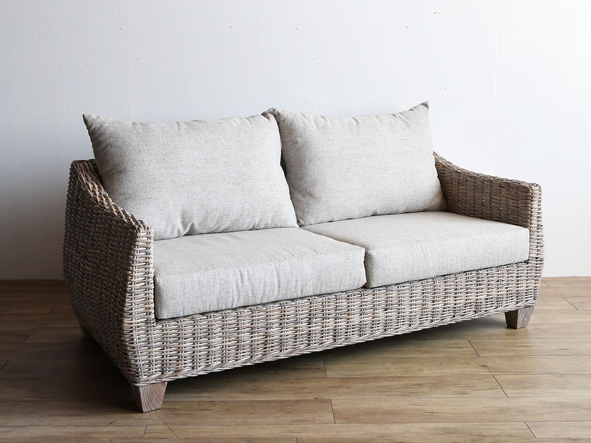 KAJA LaMer Rattan Sofa / カジャ ラメール ラタンソファ 3人掛け