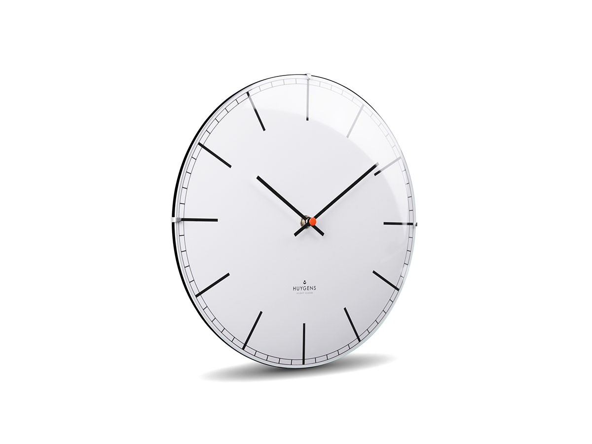 HUYGENS Wall clock dome25 white index / ホイヘンス ウォール 