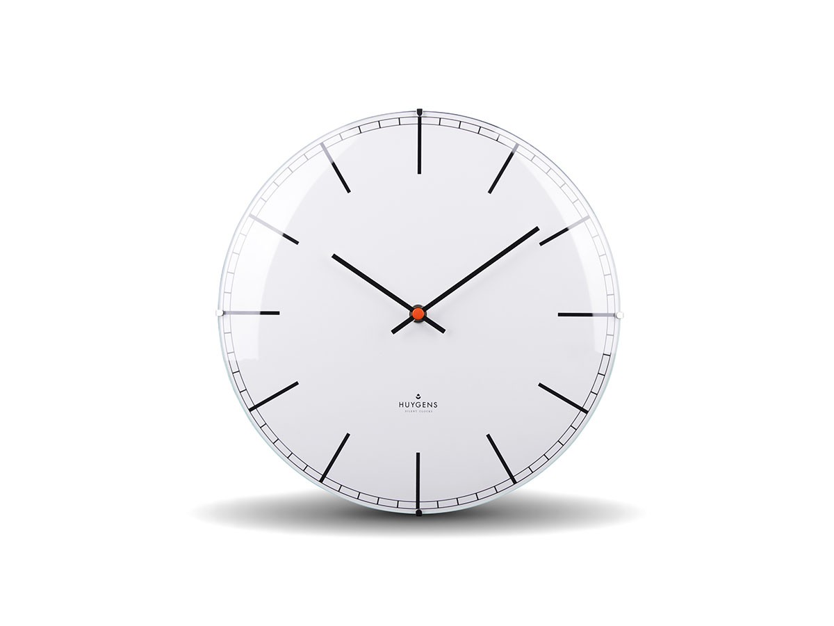 HUYGENS Wall clock dome25 white index / ホイヘンス ウォール 