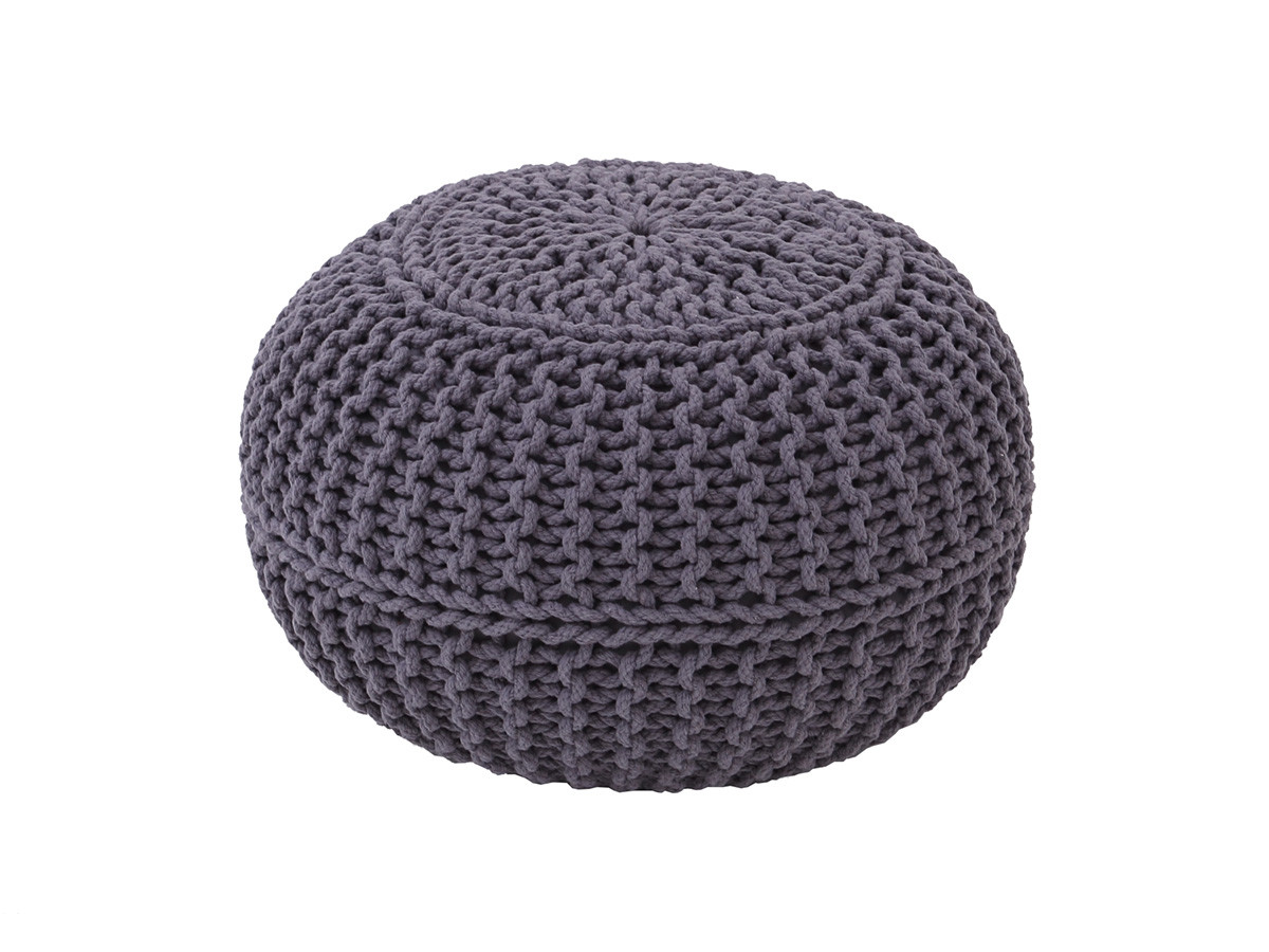 KNITTED POUF　スツール