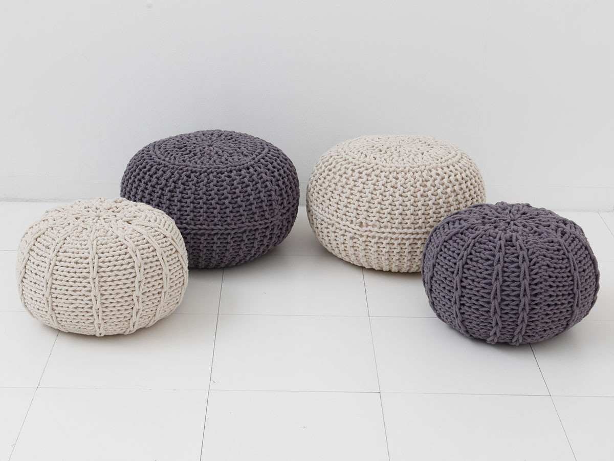 KNITTED POUF 13