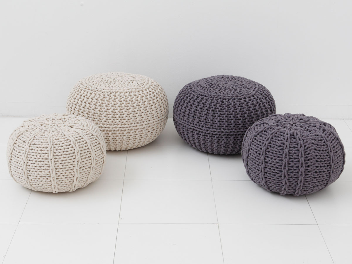 KNITTED POUF 11