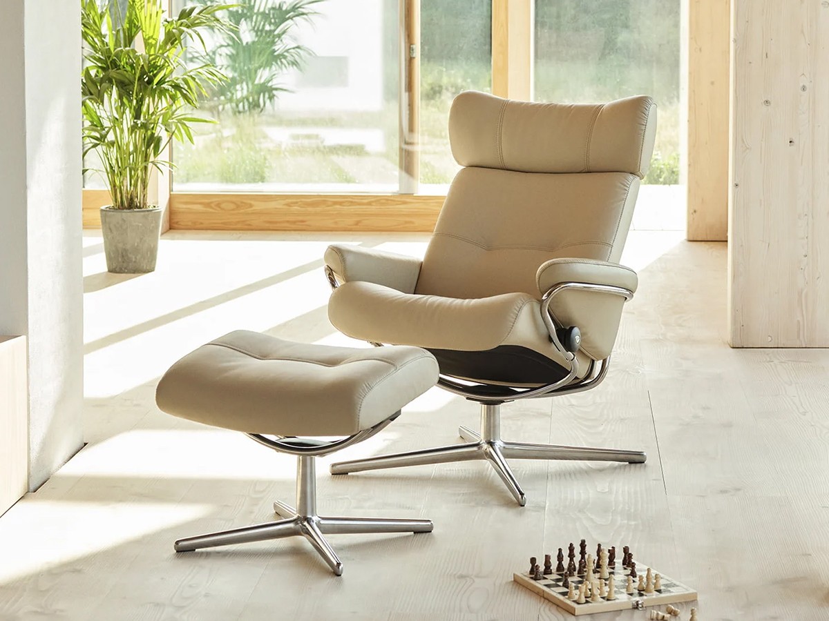 Stressless Stressless Berlin Cross
Low back with headrest / ストレスレス ストレスレス ベルリン クロス
ヘッドレスト付ローバック Mサイズ （ソファ > リクライニングソファ） 3