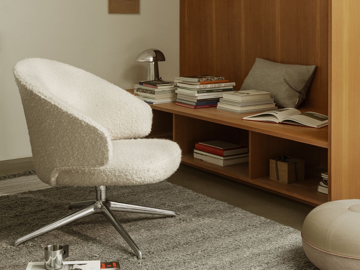 FRITZ HANSEN LET / フリッツ・ハンセン レット
ラウンジチェア 回転機能付きベース SH220 （チェア・椅子 > ラウンジチェア） 6