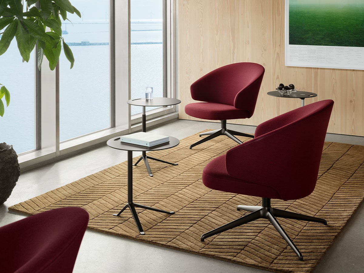 FRITZ HANSEN LET / フリッツ・ハンセン レット
ラウンジチェア 回転機能付きベース SH220 （チェア・椅子 > ラウンジチェア） 9
