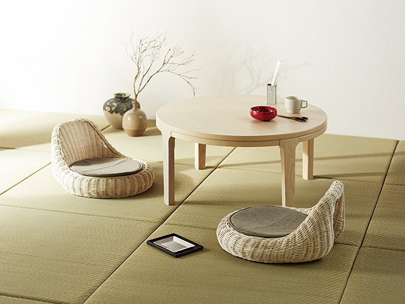 Rattan Chair / ラタン 座椅子 n97046 （チェア・椅子 > 座椅子・ローチェア） 5