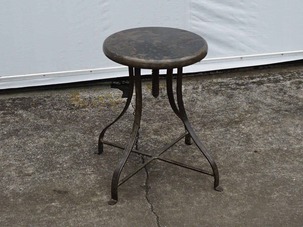 RE : Store Fixture UNITED ARROWS LTD. Industrial Spin Stool / リ ストア フィクスチャー ユナイテッドアローズ インダストリアル スピンスツール （チェア・椅子 > スツール） 5