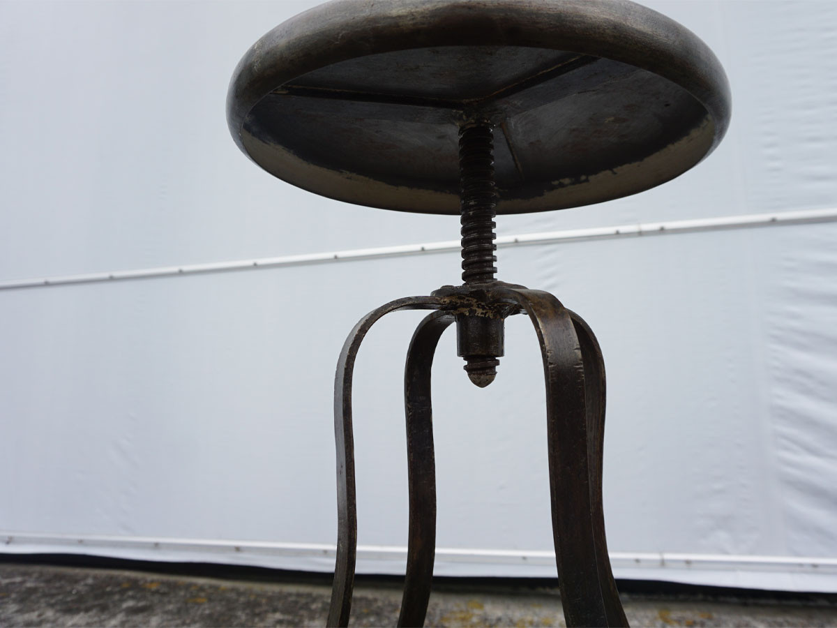 RE : Store Fixture UNITED ARROWS LTD. Industrial Spin Stool / リ ストア フィクスチャー ユナイテッドアローズ インダストリアル スピンスツール （チェア・椅子 > スツール） 9