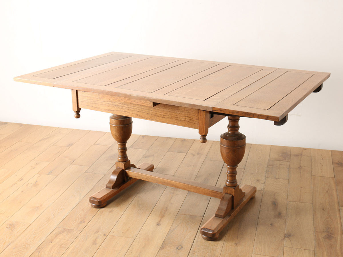 Lloyd's Antiques Real Antique Draw Leaf Table / ロイズ