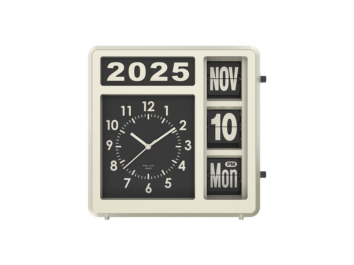 FLIP CALENDAR CLOCK / フリップカレンダークロック （時計 > 壁掛け時計） 5