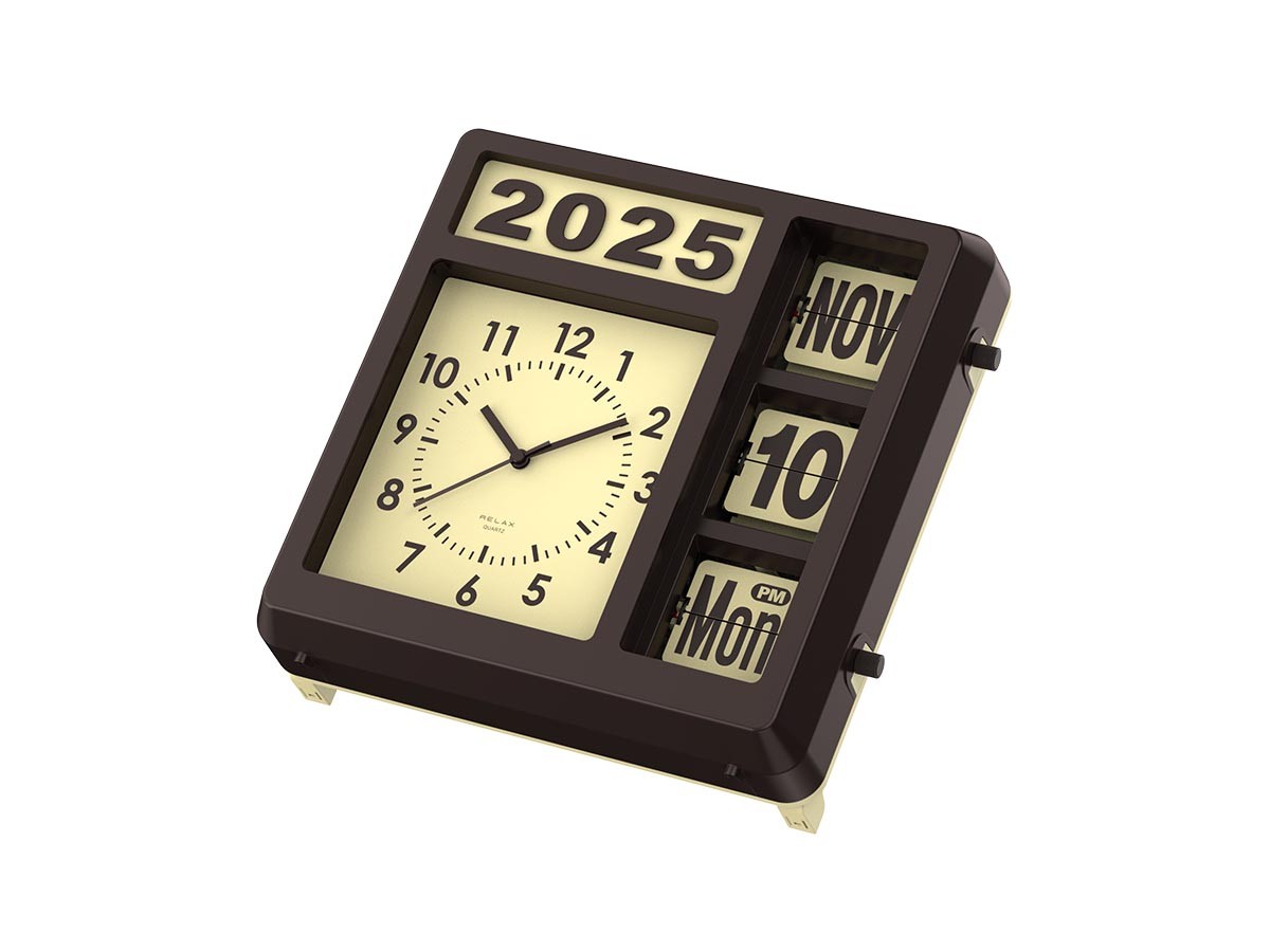 FLIP CALENDAR CLOCK / フリップカレンダークロック （時計 > 壁掛け時計） 11
