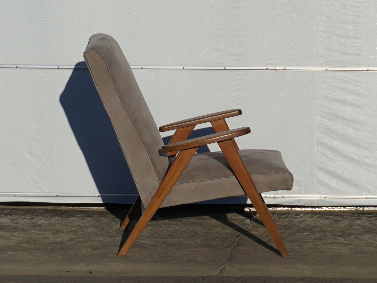 RE : Store Fixture UNITED ARROWS LTD. Nubuck Leather Easy Chair / リ ストア フィクスチャー ユナイテッドアローズ ヌバックレザー イージーチェア （チェア・椅子 > ラウンジチェア） 5