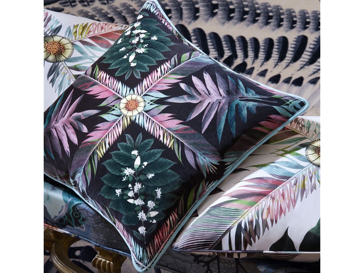 DESIGNERS GUILD Christian Lacroix Feather Park Jais Cushion
