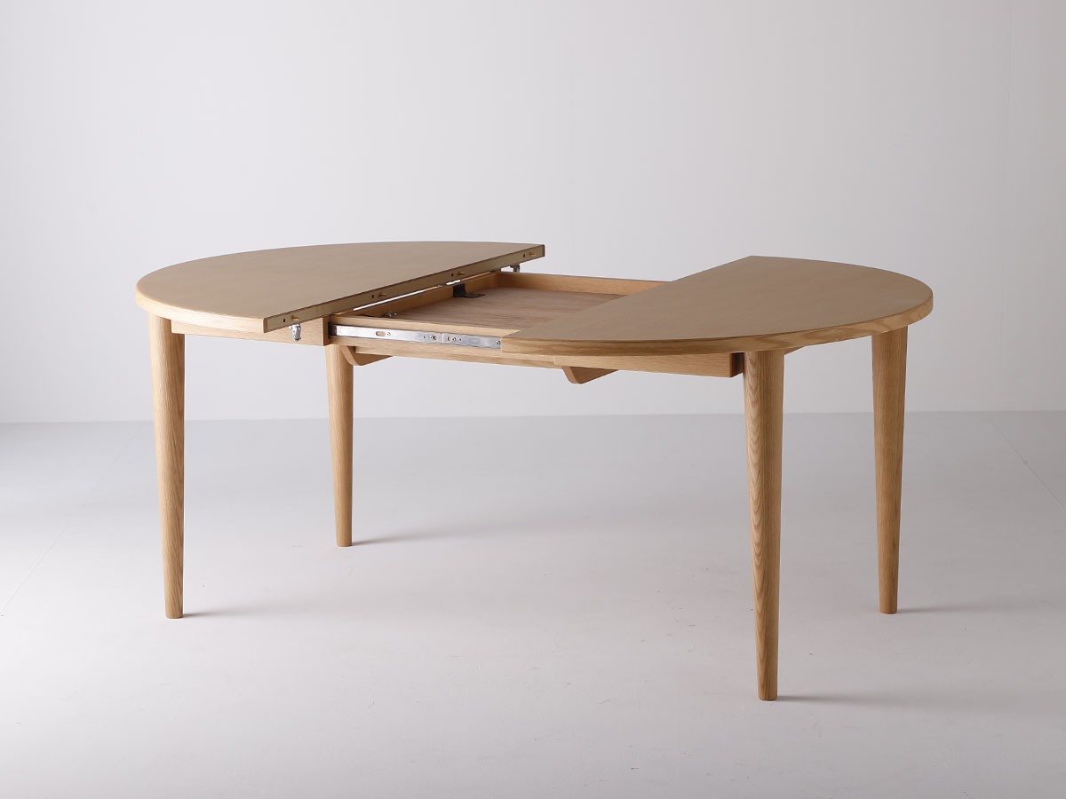 日進木工 Sof Circle Extension Table / にっしんもっこう ソフ 丸伸長式テーブル （テーブル > ダイニングテーブル） 10