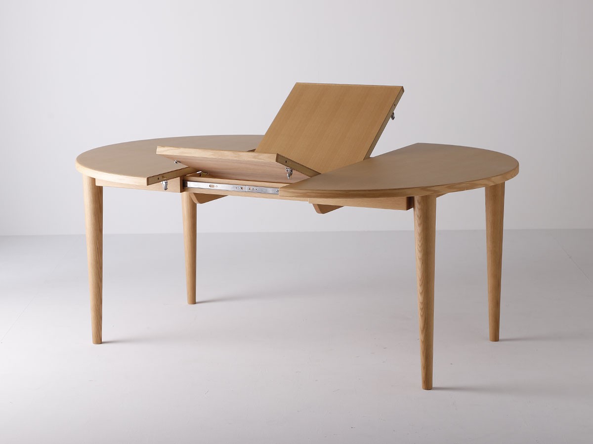 日進木工 Sof Circle Extension Table / にっしんもっこう ソフ 丸伸長式テーブル （テーブル > ダイニングテーブル） 11