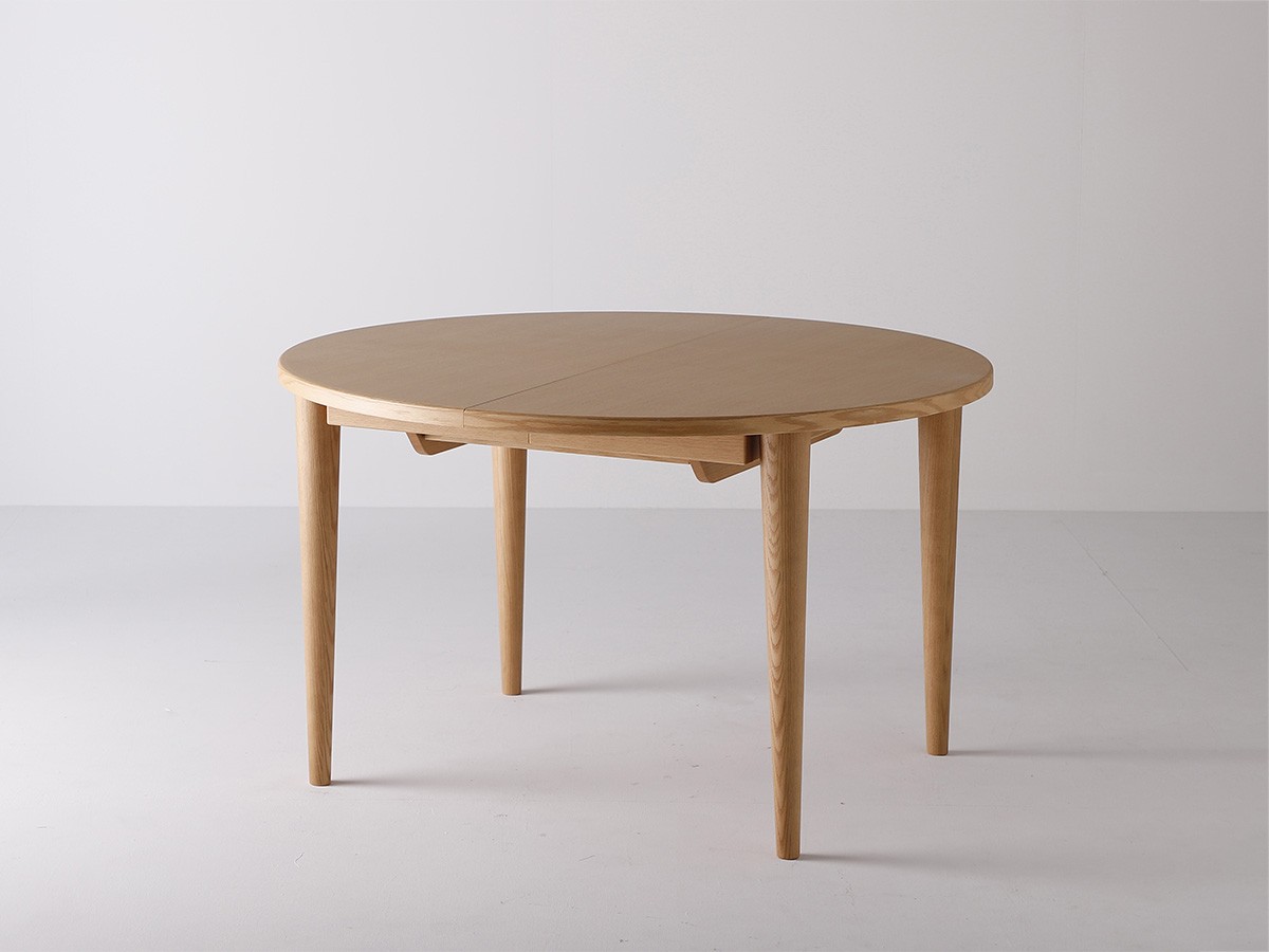 日進木工 Sof Circle Extension Table / にっしんもっこう ソフ 丸伸長式テーブル （テーブル > ダイニングテーブル） 9