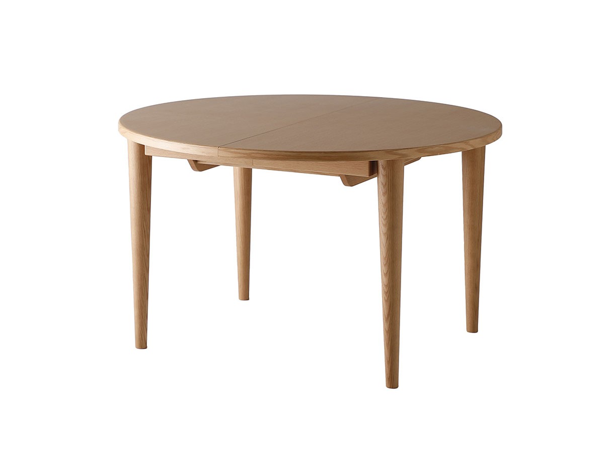 日進木工 Sof Circle Extension Table / にっしんもっこう ソフ 丸伸長式テーブル （テーブル > ダイニングテーブル） 3