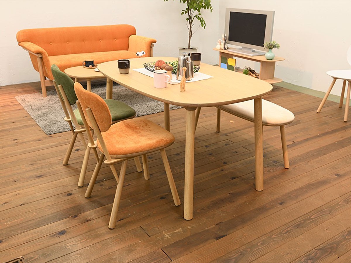 HOCCA DINING TABLE 90 / ホッカ ダイニングテーブル 90 （テーブル > ダイニングテーブル） 2