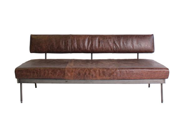 molid flat sofa vintage like leather 2