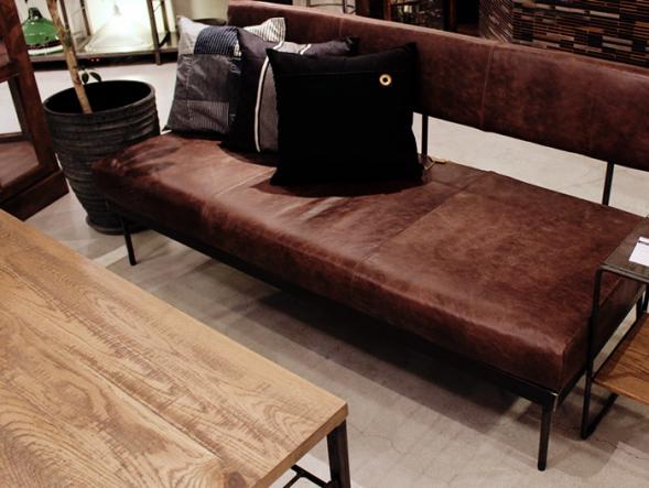 molid flat sofa vintage like leather 4
