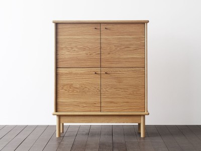最終価格✩協和木工所☆ミラー付ビューロー☆チェスト 松井木工 LAF Cabinet 4doors + 3drawers / まついもっこう ラフ