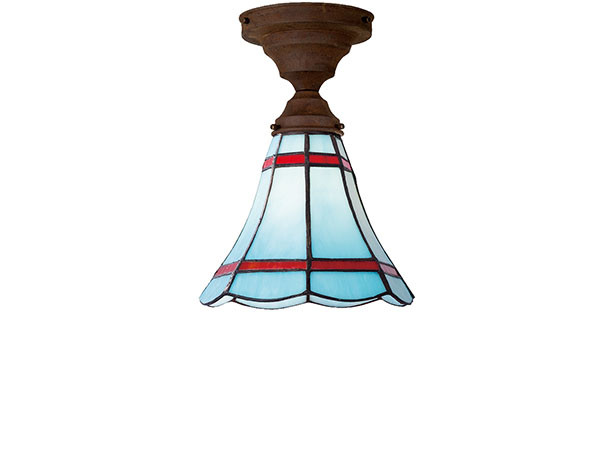 CUSTOM SERIES
Basic Ceiling Lamp × Stained Glass Maribu / カスタムシリーズ
ベーシックシーリングランプ × ステンドグラス（マリブ） （ライト・照明 > シーリングライト） 1