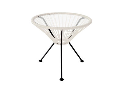 FLYMEe Villa エンドテーブル サイドテーブル ホワイト系 リゾート風 FLYMEe Villa Garden Side Table / フライミーヴィラ ガーデン