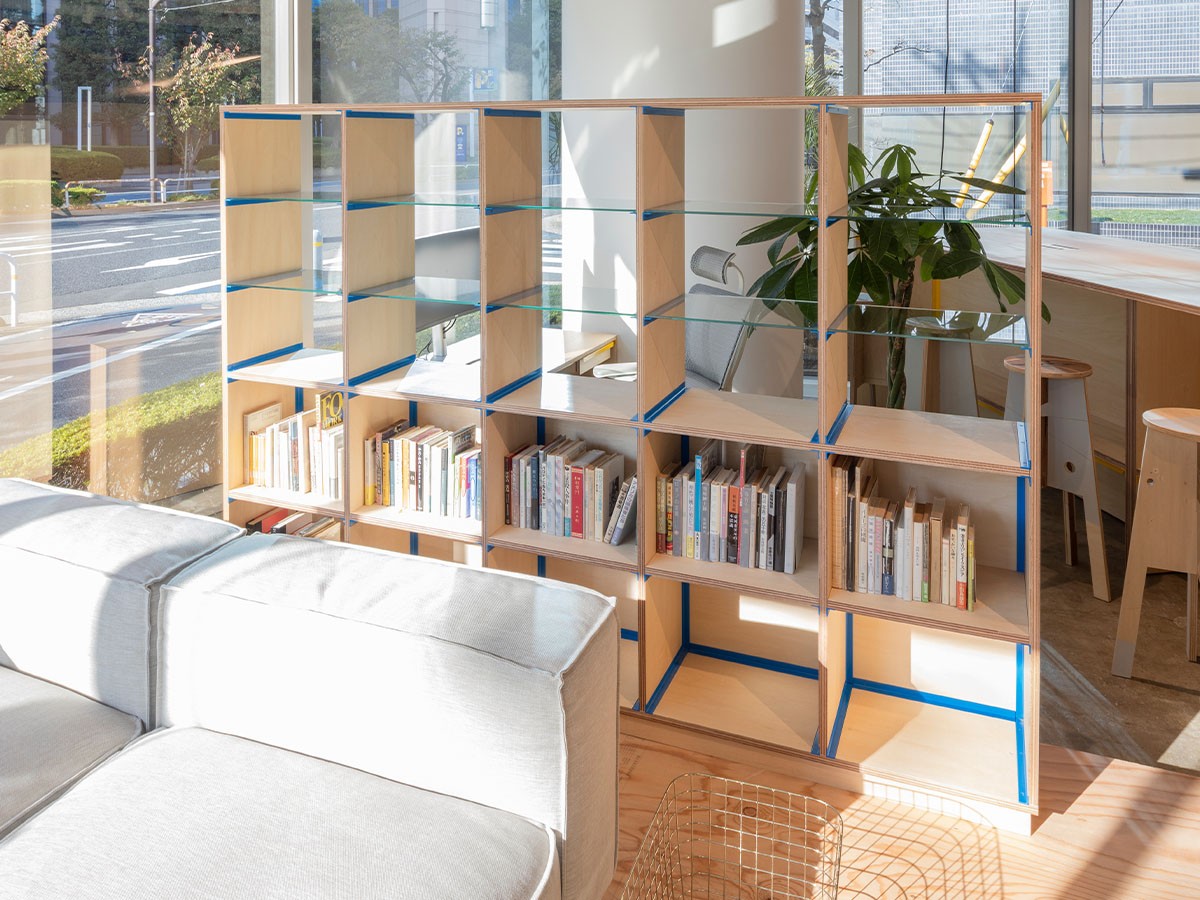 BORDERLESS COLOR ANGLE SHELF / ボーダレス カラーアングル シェルフ （収納家具 > ラック・シェルフ） 2