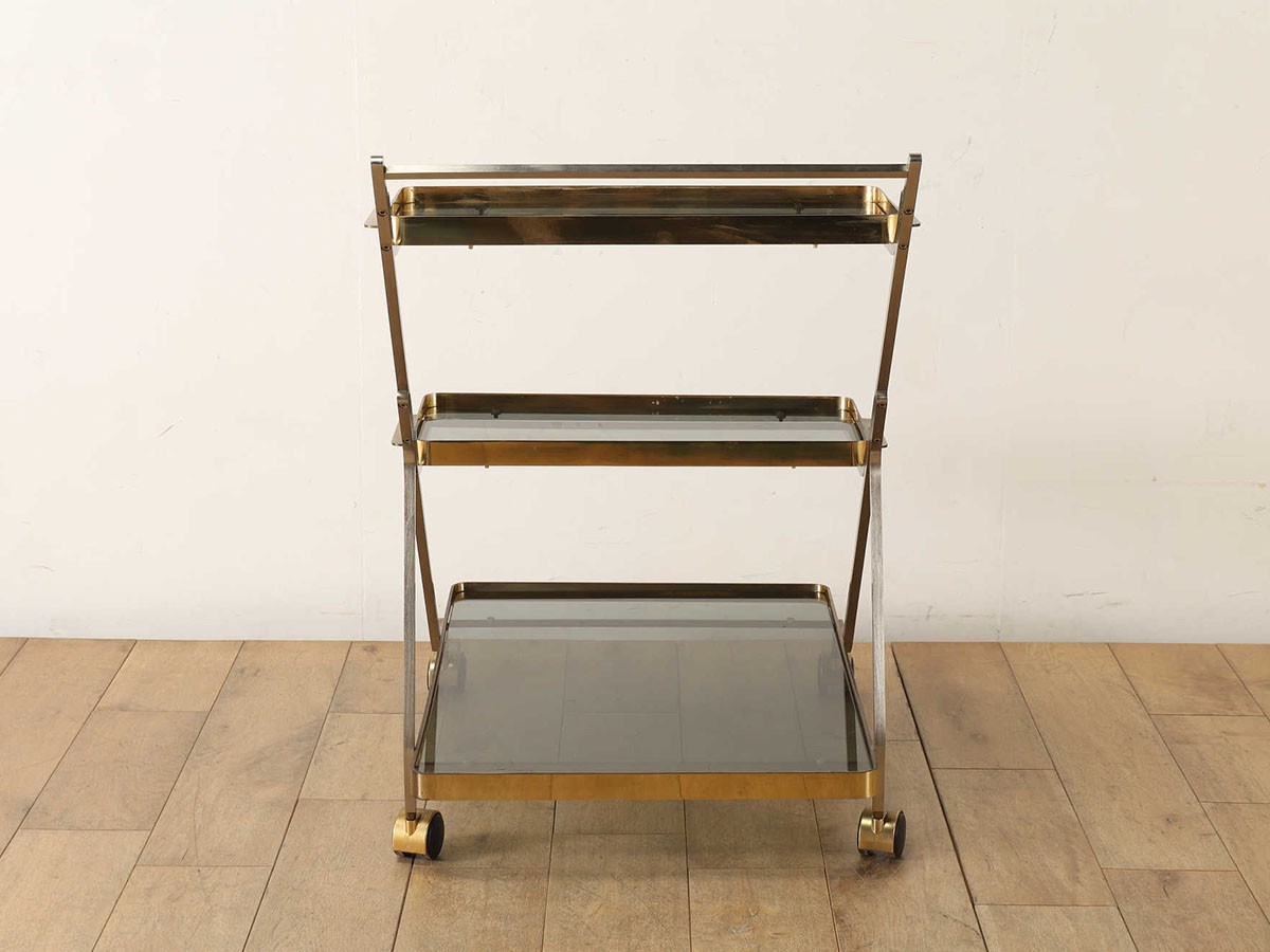 Lloyd's Antiques Real Antique
Italian Tea Cart / ロイズ・アンティークス イタリアアンティーク家具
イタリアンティーカート QK007929 （キッチン収納・食器棚 > キッチンワゴン） 5