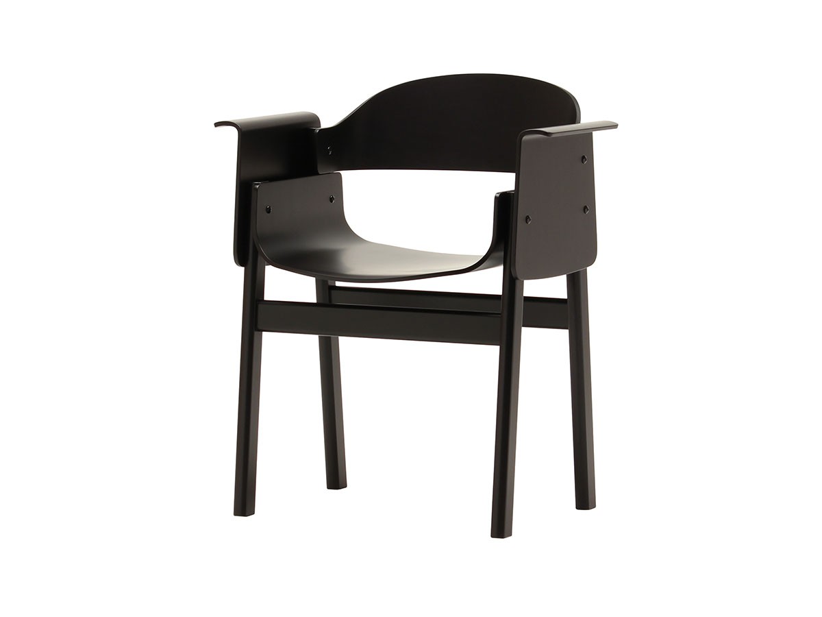 天童木工 SAND Arm Chair / てんどうもっこう サンド アームチェア 板座 （チェア・椅子 > ダイニングチェア） 1