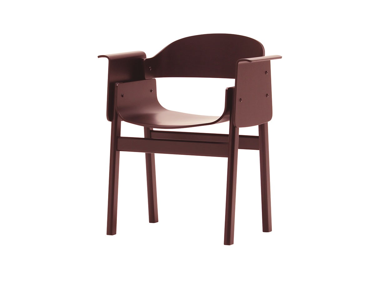 天童木工 SAND Arm Chair / てんどうもっこう サンド アームチェア 板座 （チェア・椅子 > ダイニングチェア） 3
