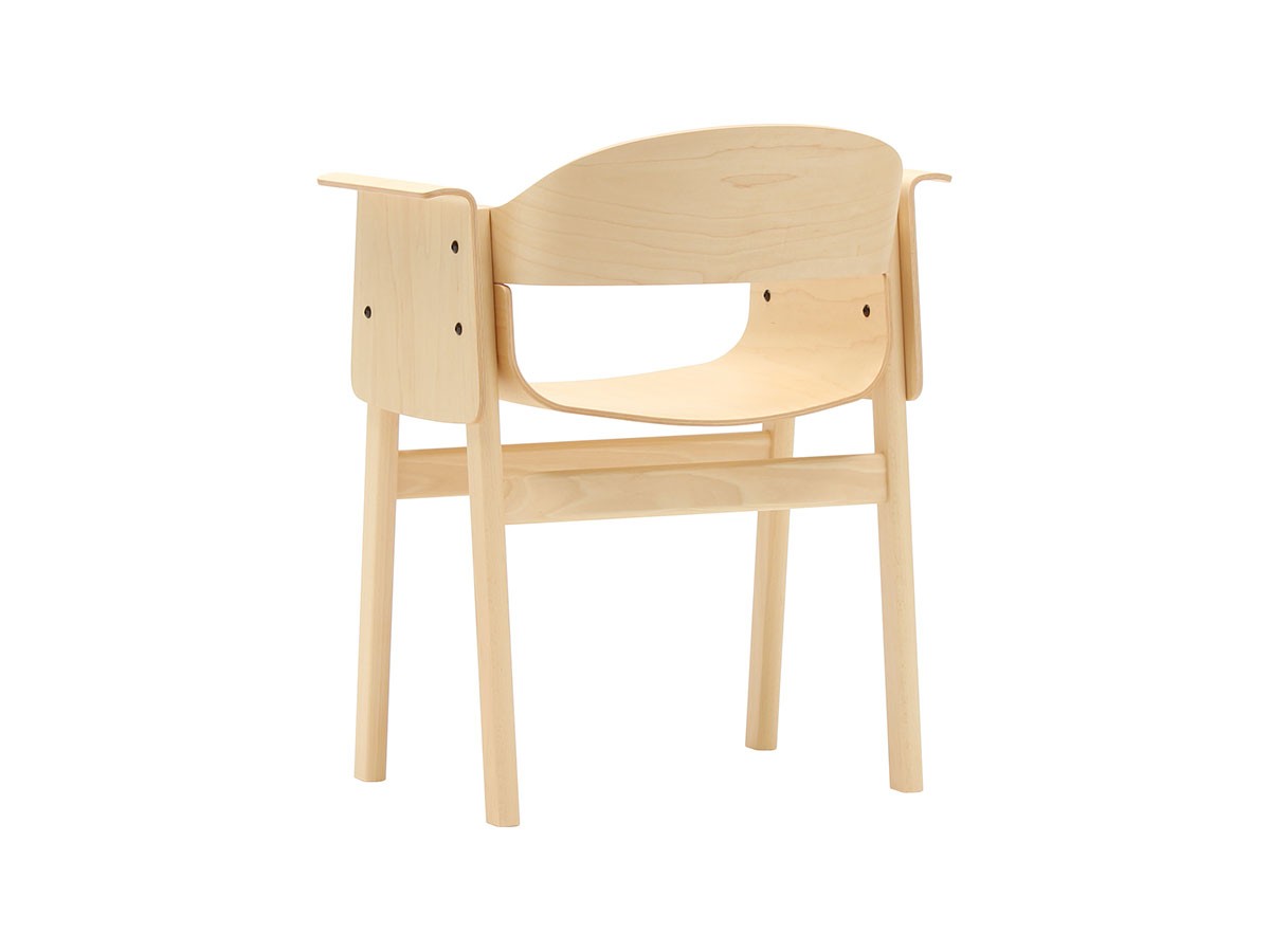 天童木工 SAND Arm Chair / てんどうもっこう サンド アームチェア 板座 （チェア・椅子 > ダイニングチェア） 16