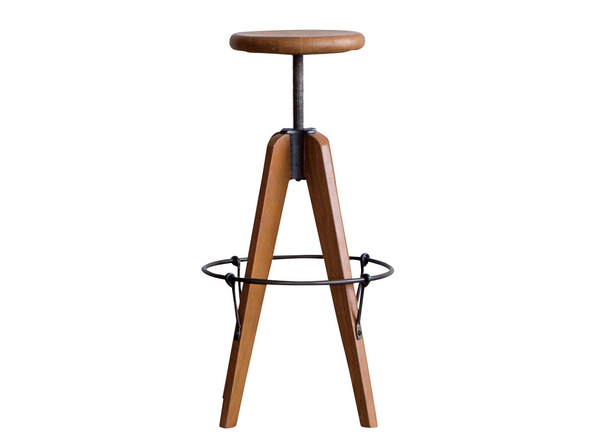 Knot antiques LIFT STOOL Hi / ノットアンティークス リフト スツール ハイ（ラバーウッド） （チェア・椅子 > カウンターチェア・バーチェア） 2