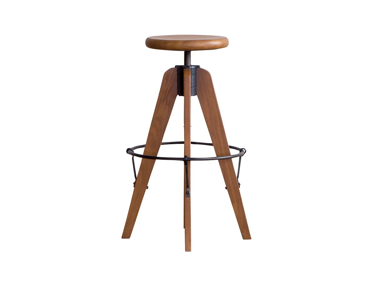 Knot antiques LIFT STOOL Hi / ノットアンティークス リフト スツール ハイ（ラバーウッド） （チェア・椅子 > カウンターチェア・バーチェア） 16